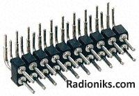 8w R/A pin conn 2.54mm D/R