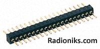 10w pin conn 1.27mm S/R solder