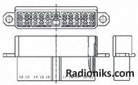 Housing, PM, Rec, MIC I, 17 way,