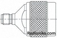 Adaptor N type Plug to SMA Jack