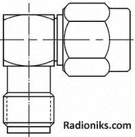 SMA Adaptor r/a plug to Jack