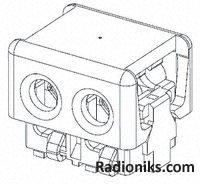 Connector pcb smt IDC 1 way 20AWG SSL