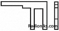 Contact pcb r/a 20 way 2.5mm CIS