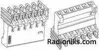 Housing IDC 5 way Rec 2.54mm AmpModu